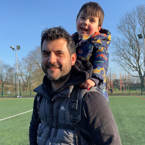 Step Caddy toddler carrier for outdoor adventures with kids, perfect for hiking and family outings